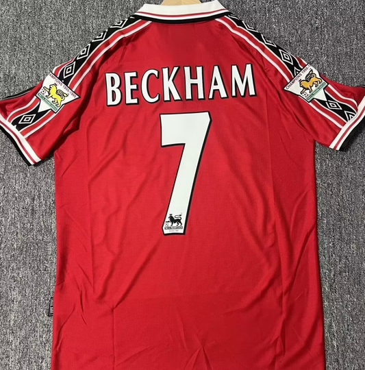 1998 David Beckham Manchester United Jersey